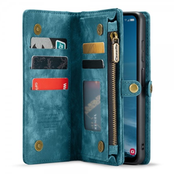 CaseMe Samsung Galaxy A25 Fodral 008 Series Löstagbart Skal Blå