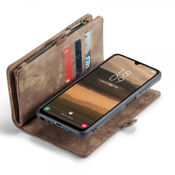CaseMe Samsung Galaxy A25 Fodral 008 Series Löstagbart Skal Brun