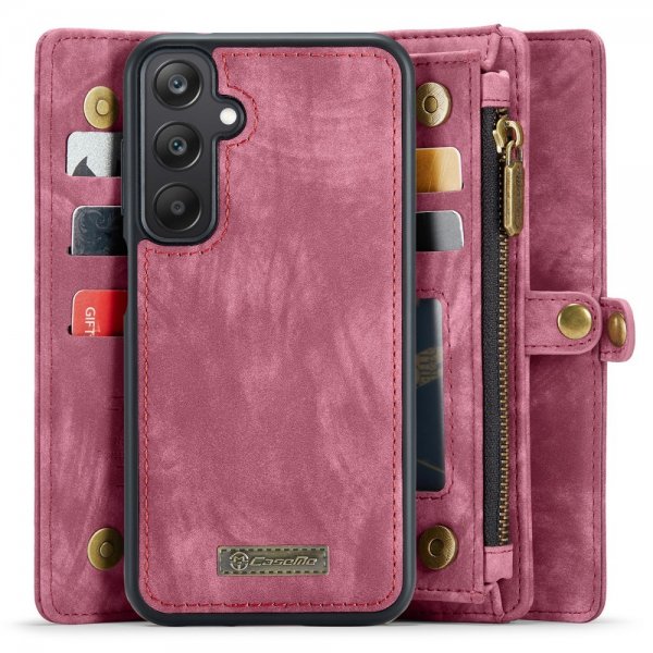 CaseMe Samsung Galaxy A25 Fodral 008 Series Löstagbart Skal Röd