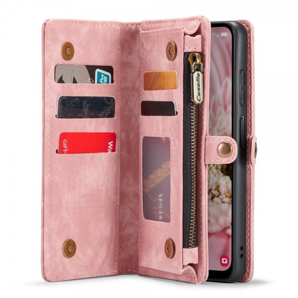 CaseMe Samsung Galaxy A25 Fodral 008 Series Löstagbart Skal Rosa