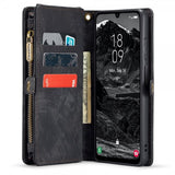 CaseMe Samsung Galaxy A25 Fodral 008 Series Löstagbart Skal Svart