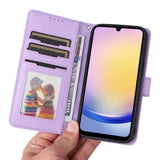 Betopnice Samsung Galaxy A25 Fodral med Löstagbart Skal 005 Lila