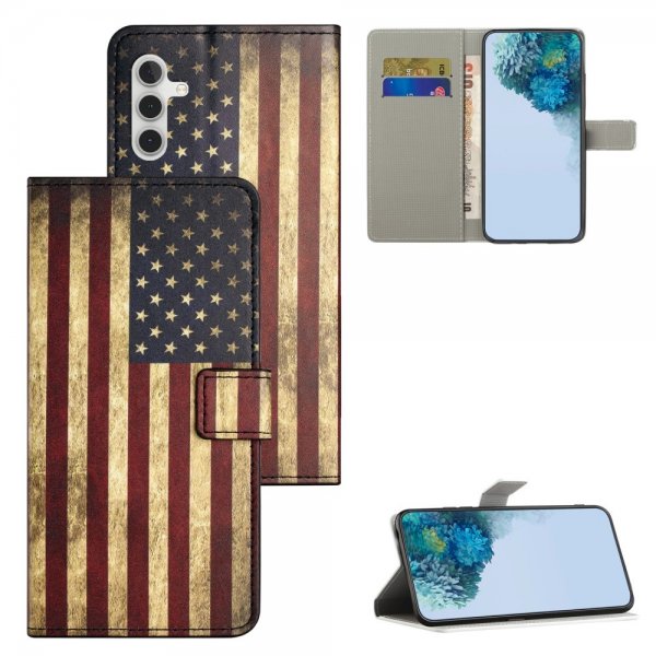 Samsung Galaxy A25 Fodral Motiv USA