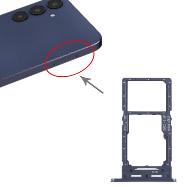 Samsung Galaxy A25 Simkortshållare - Svart