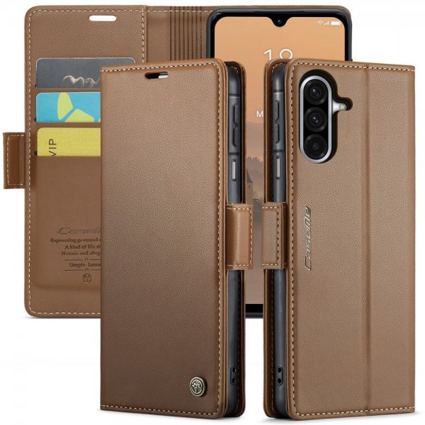 CaseMe Samsung Galaxy A26 Fodral 023 Series Brun