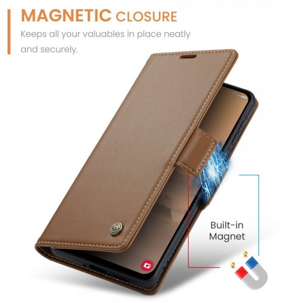 CaseMe Samsung Galaxy A26 Fodral 023 Series Brun
