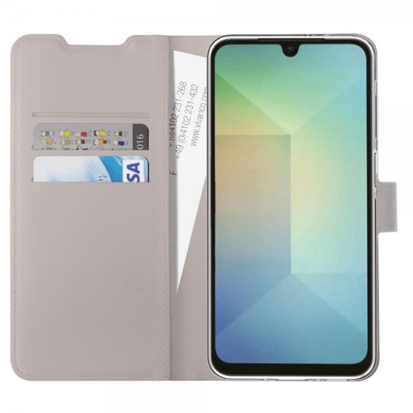 Vivanco Samsung Galaxy A26 Fodral Classic Wallet Greige