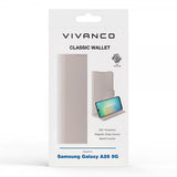 Vivanco Samsung Galaxy A26 Fodral Classic Wallet Greige