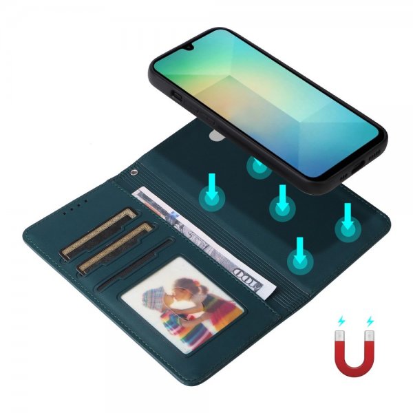 Betopnice Samsung Galaxy A26 Fodral med Löstagbart Skal 005 Blå