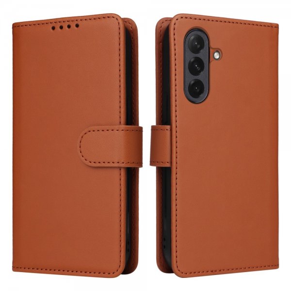 Betopnice Samsung Galaxy A26 Fodral med Löstagbart Skal 005 Brun