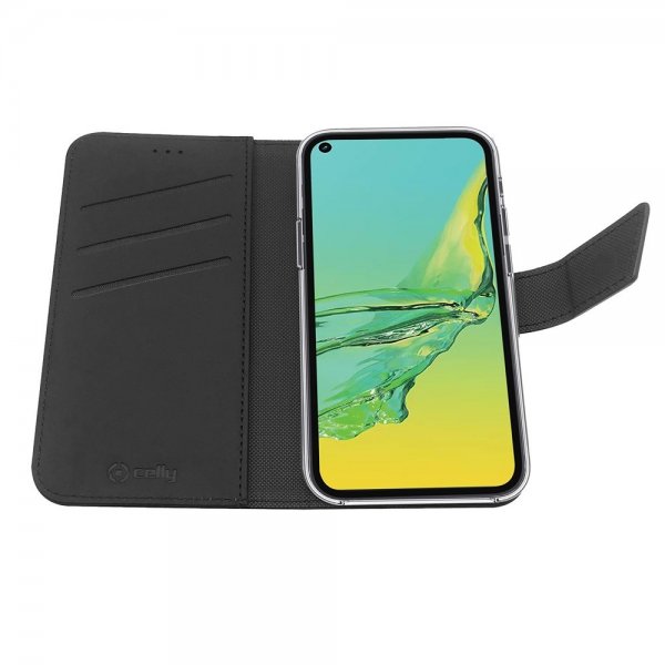 Celly Samsung Galaxy A32 5G Fodral Wally Wallet Case Svart