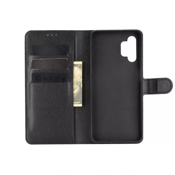 Rvelon Samsung Galaxy A32 4G Fodral med Kortfack Svart