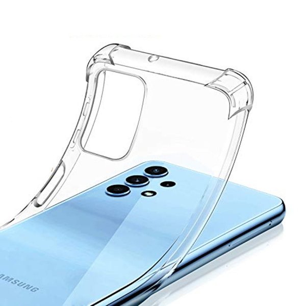 Rvelon Samsung Galaxy A32 5G Skal Stöttålig Transparent
