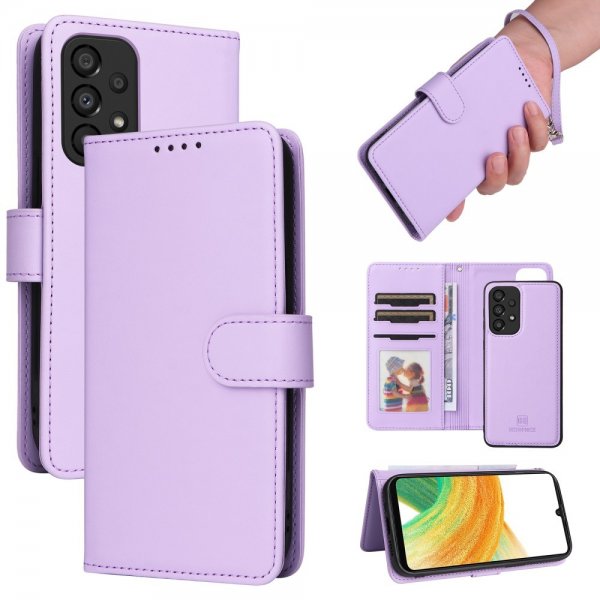 Betopnice Samsung Galaxy A33 5G Fodral med Löstagbart Skal 005 Lila