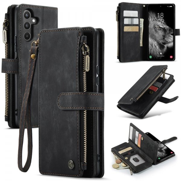 CaseMe Samsung Galaxy A34 5G Fodral C30 Series Svart