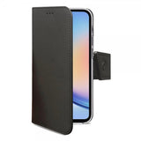 Celly Samsung Galaxy A34 5G Fodral Wally Wallet Case Svart