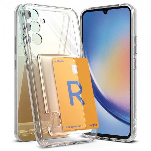 Ringke Samsung Galaxy A34 5G Skal Fusion Card Clear