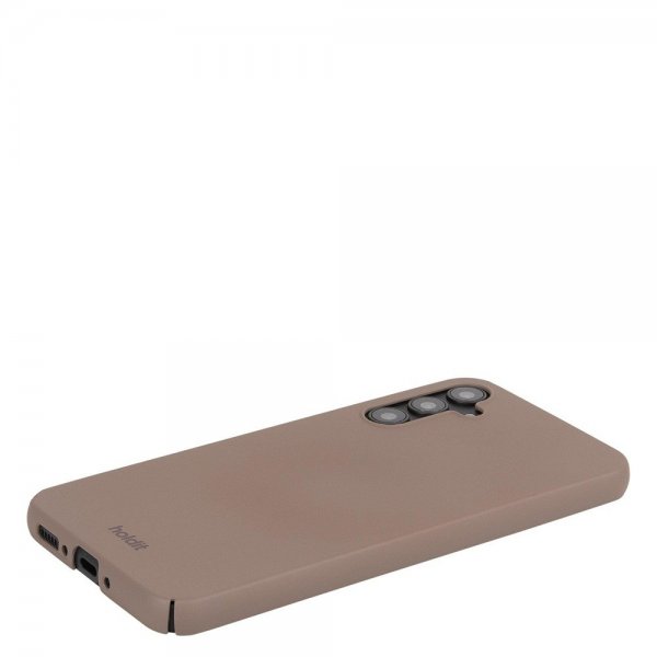 holdit Samsung Galaxy A34 5G Skal Slim Case Mocha Brown