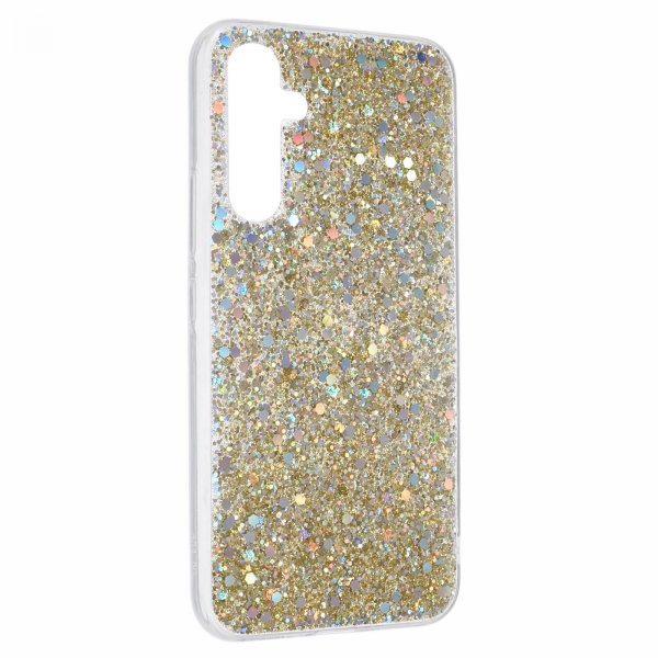 Nordic Covers Samsung Galaxy A34 5G Skal Sparkle Series Citrine Gold