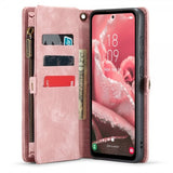 CaseMe Samsung Galaxy A35 Fodral 008 Series Löstagbart Skal Rosa