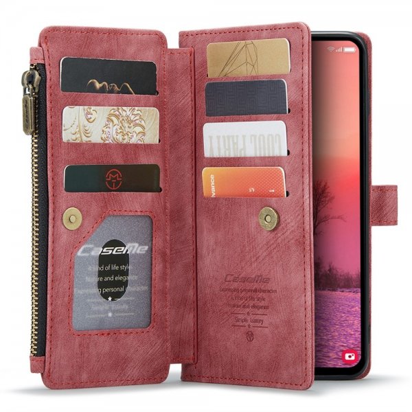 CaseMe Samsung Galaxy A35 Fodral C30 Series Röd
