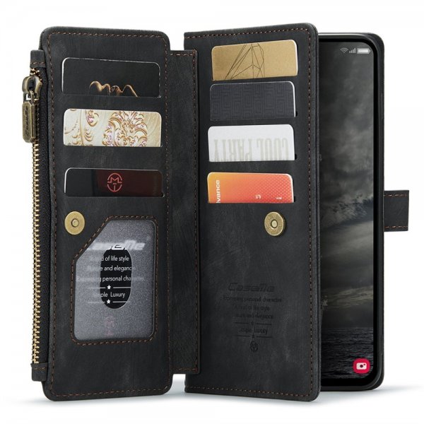 CaseMe Samsung Galaxy A35 Fodral C30 Series Svart