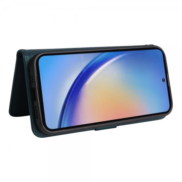 Betopnice Samsung Galaxy A35 Fodral med Löstagbart Skal 005 Blå