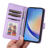 Betopnice Samsung Galaxy A35 Fodral med Löstagbart Skal 005 Lila