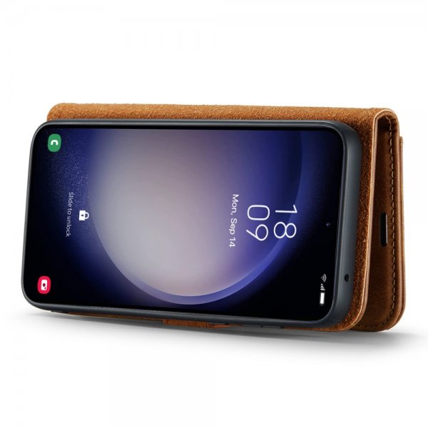 Dg.Ming Samsung Galaxy A35 Fodral med Löstagbart Skal Brun