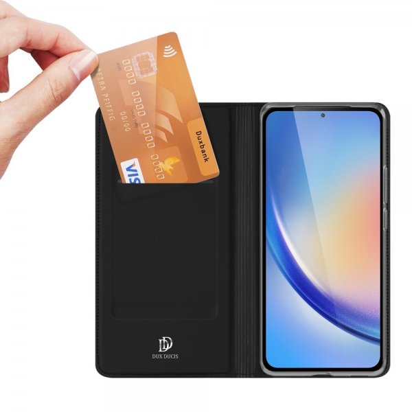 Dux Ducis Samsung Galaxy A35 Fodral Skin Pro Series Svart