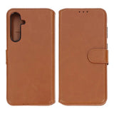 Rvelon Samsung Galaxy A35 Fodral Magnetiskt Avtagbart Skal Brun