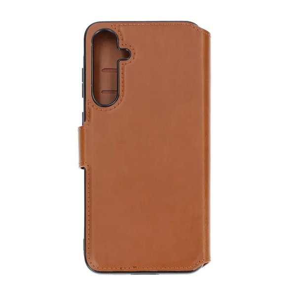 Rvelon Samsung Galaxy A35 Fodral 4 Kortfack Brun