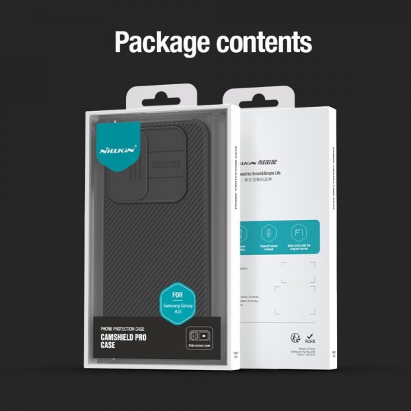 Nillkin Samsung Galaxy A35 Skal CamShield Pro Svart