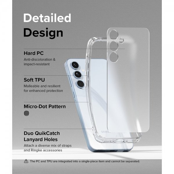 Ringke Samsung Galaxy A35 Skal Fusion Matte Clear