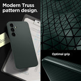 Spigen Samsung Galaxy A35 Skal Liquid Air Abyss Green