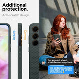 Spigen Samsung Galaxy A35 Skal Liquid Air Abyss Green