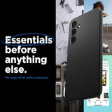 Spigen Samsung Galaxy A35 Skal Liquid Air Matte Black