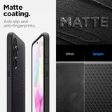Spigen Samsung Galaxy A35 Skal Liquid Air Matte Black