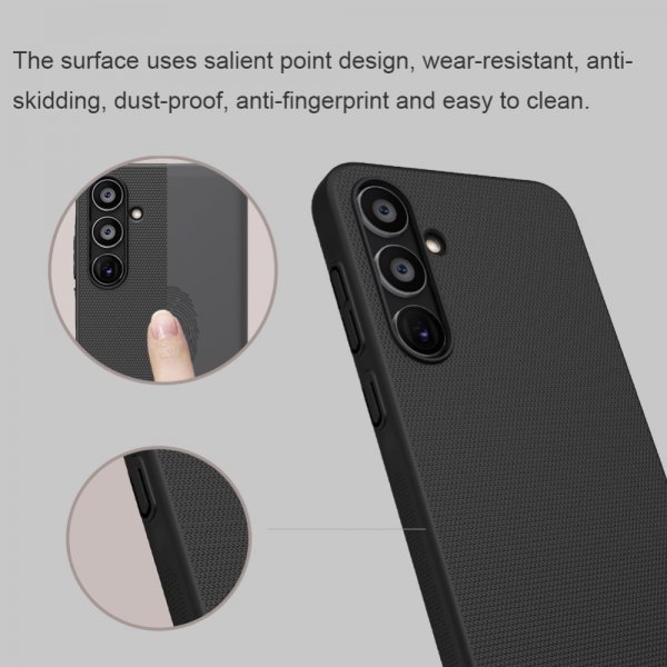 Nillkin Samsung Galaxy A35 Skal Super Frosted Shield Svart