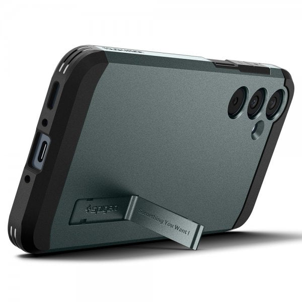 Spigen Samsung Galaxy A35 Skal Tough Armor Abyss Green