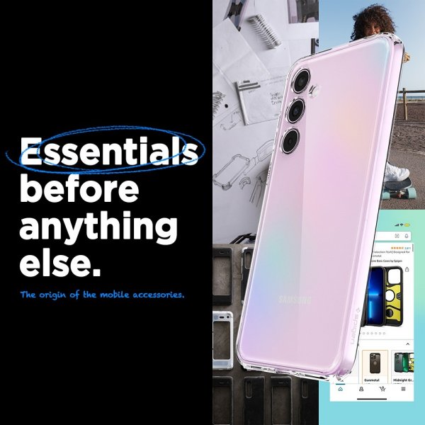 Spigen Samsung Galaxy A35 Skal Ultra Hybrid Crystal Clear