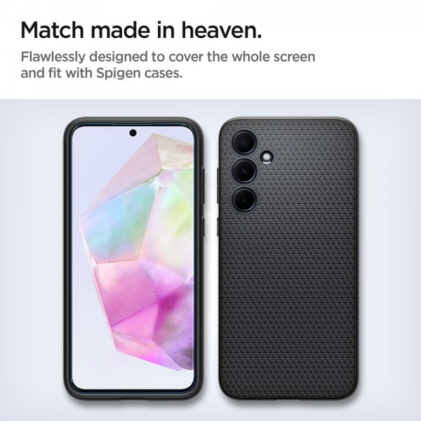 Spigen Samsung Galaxy A35 Skärmskydd GLAS.tR ALIGNmaster 2-pack