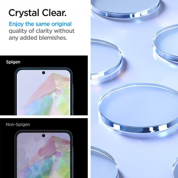 Spigen Samsung Galaxy A35 Skärmskydd GLAS.tR ALIGNmaster 2-pack