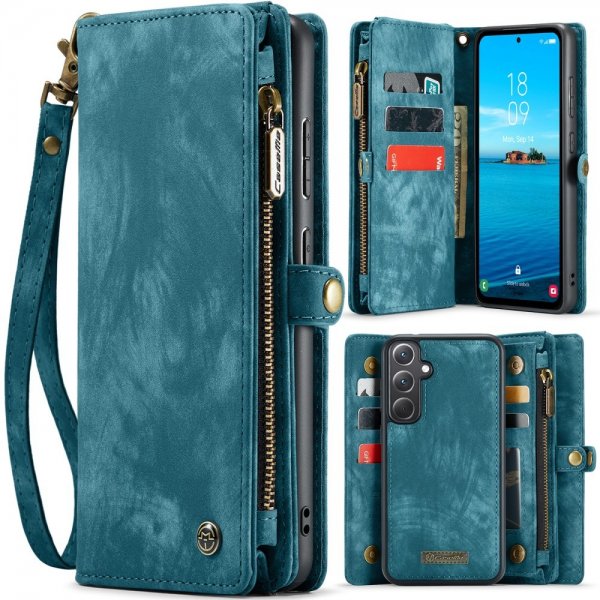 CaseMe Samsung Galaxy A36 Fodral 008 Series Löstagbart Skal Blå