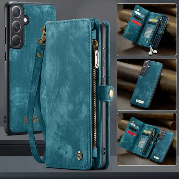 CaseMe Samsung Galaxy A36 Fodral 008 Series Löstagbart Skal Blå