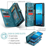 CaseMe Samsung Galaxy A36 Fodral 008 Series Löstagbart Skal Blå