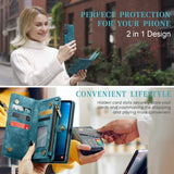 CaseMe Samsung Galaxy A36 Fodral 008 Series Löstagbart Skal Blå