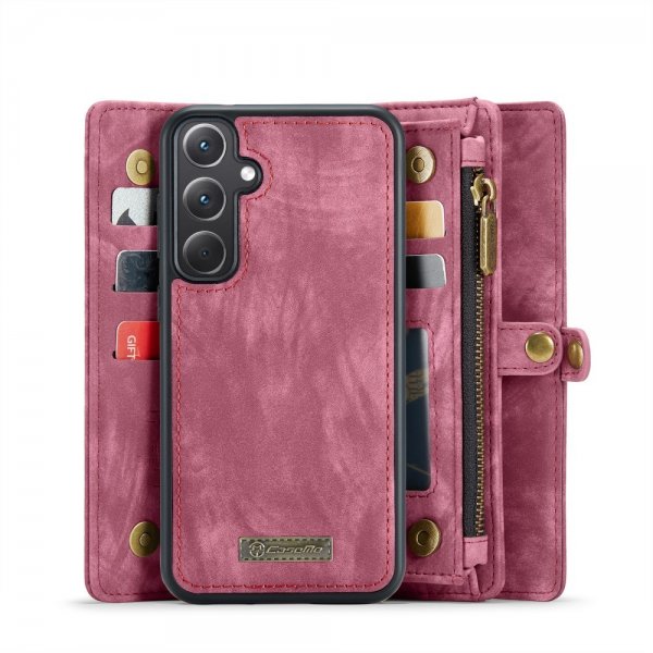 CaseMe Samsung Galaxy A36 Fodral 008 Series Löstagbart Skal Röd