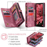 CaseMe Samsung Galaxy A36 Fodral 008 Series Löstagbart Skal Röd