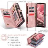 CaseMe Samsung Galaxy A36 Fodral 008 Series Löstagbart Skal Rosa